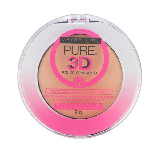 Polvo Compacto Maybelline Pure Make Up 3D  130 - Beige Radiante