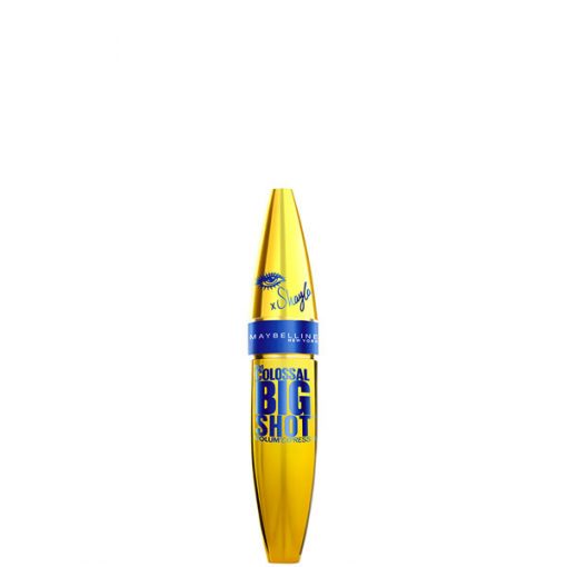 Máscara Maybelline The Colossal Big Shot Power Colors  Booming Blue - Imagen 3