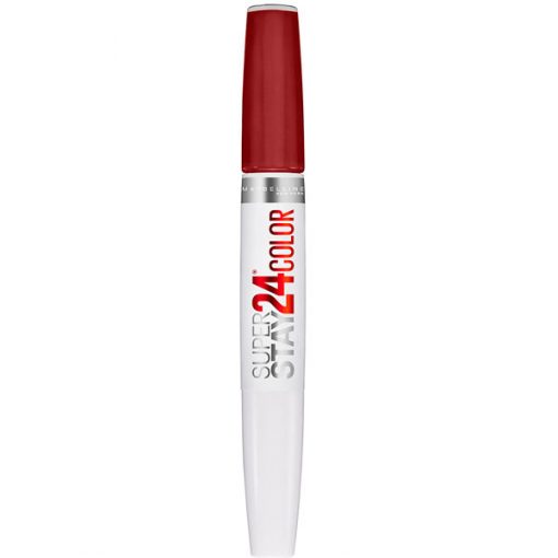 Labial Maybelline Super Stay 24 hs  5 - Everlasting Wine - Imagen 4