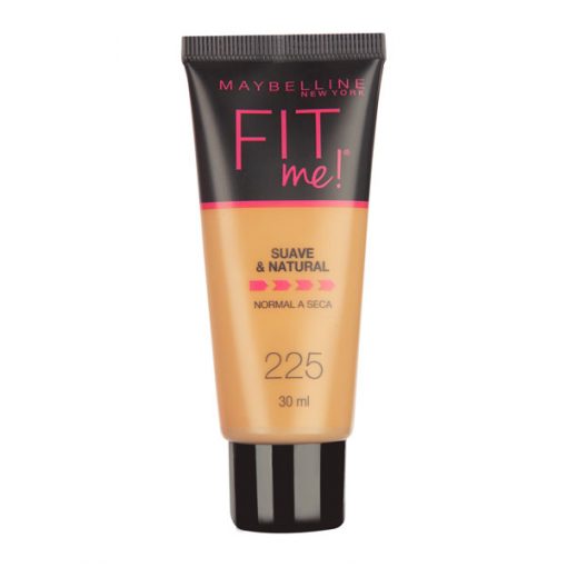 Base Maybelline Fit Me Dewy + Smooth 225 - Medium Buff