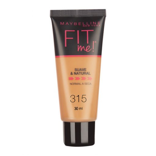 Base Maybelline Fit Me Dewy + Smooth 315 - Soft Honey
