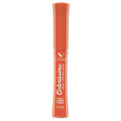 Labial líquido  Vogue Coloríssimo Efecto Mate Naranja - Imagen 2