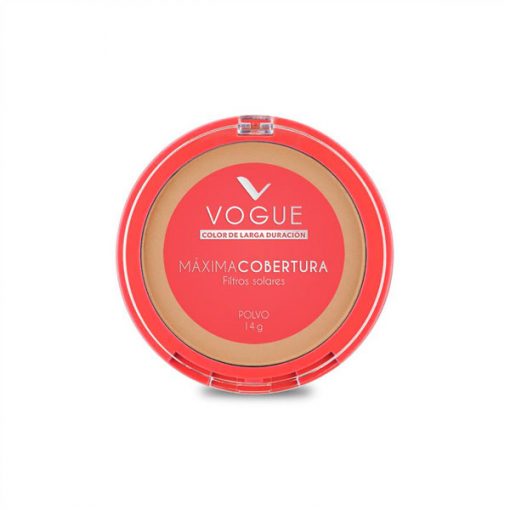 Polvo compacto Vogue Máxima Cobertura Caramelo