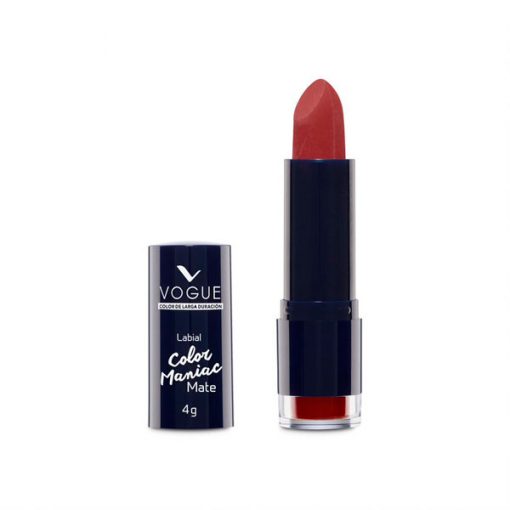 Labial Vogue Color Maniac Rojo Puro