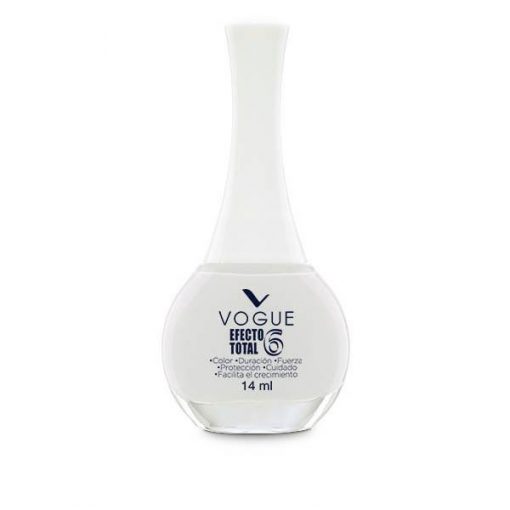 Esmalte Vogue Efecto Total 6 Audaz (Blanco Cremoso)