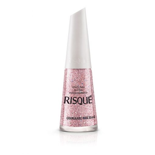 Esmalte Risqué  Granulado Rosé