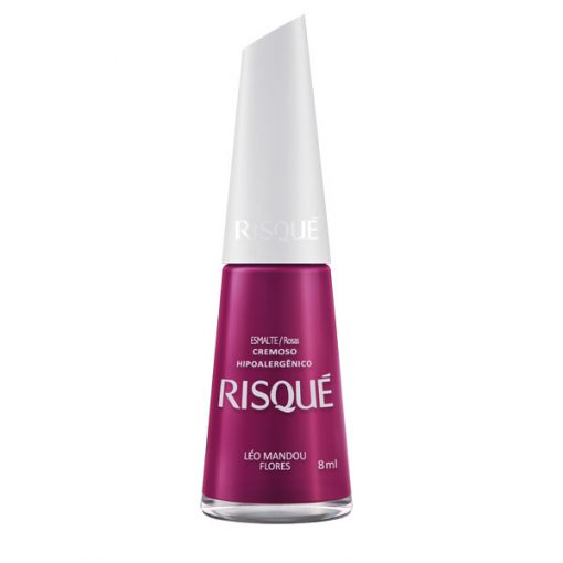 Esmalte Risqué  Léo Mandou Flores