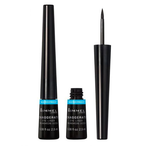 Delineador líquido Rimmel Exxagerate 3 - Glossy Black