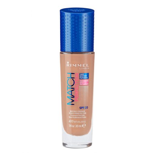 Base Rimmel Match Perfection  400 - Natural Beige