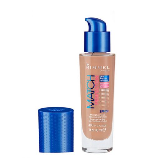 Base Rimmel Match Perfection  400 - Natural Beige - Imagen 2