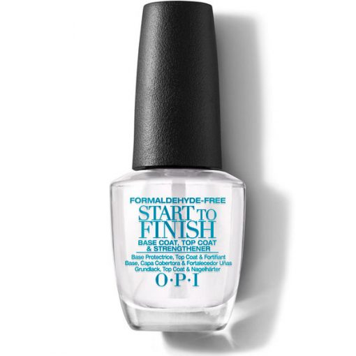 Base, Top Coat y Fortalecedor de uñas
 Opi  Start to Finish