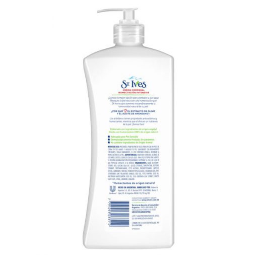 Crema corporal St. Ives  Humectación Intensiva - Imagen 2