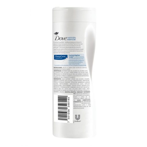 Crema corporal Dove Nourishing Body Care Nutrición Esencial - Imagen 2
