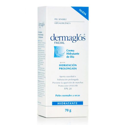 Crema Dermaglós  Hidratante de Día Prolongada X 70 Gr