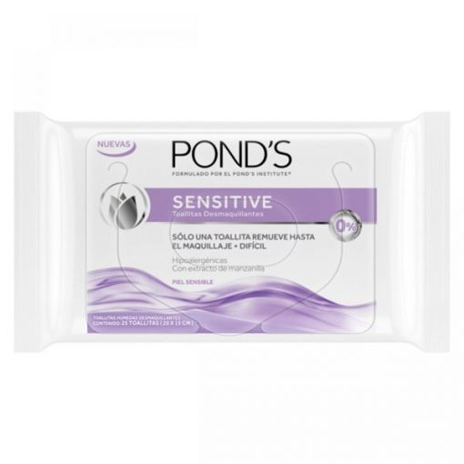 Toallitas demaquillantes Pond's Sensitive