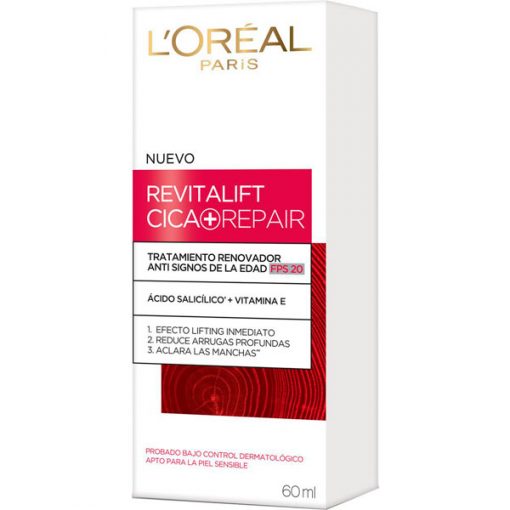 Crema antiarrugas L'Oréal Revitalift Cica+Repair