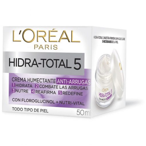 Crema humectante L'Oréal Hidra-Total 5  Antiarrugas