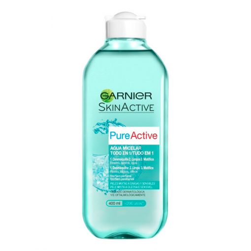 Agua micelar Garnier Skin Active Pure Active