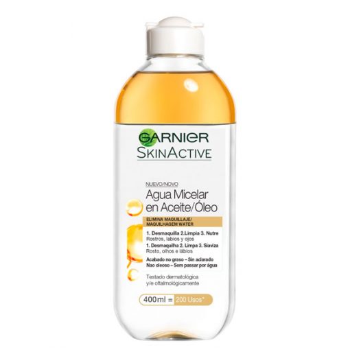 Agua micelar Garnier Skin Active Bifásica