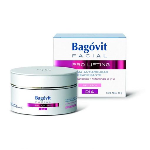 Crema antiarrugas reafirmante Bagóvit Pro Lifting Día Piel Seca