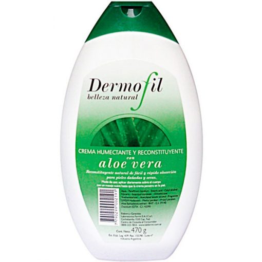 Crema corporal Dermofil  Aloe Vera