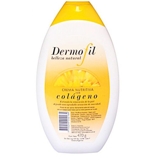 Crema corporal Dermofil  Colágeno