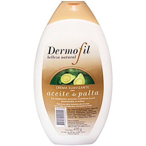Crema corporal Dermofil  Aceite de Palta