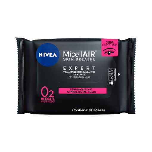 Toallitas desmaquillantes Nivea MicellAIR Expert