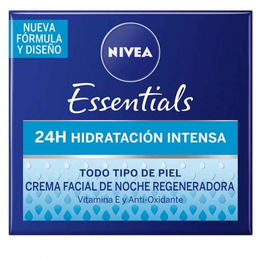 Crema facial Nivea Essentials Regeneradora de Noche