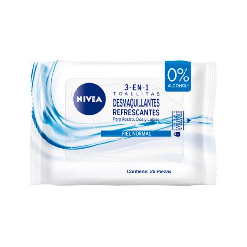 Toallitas desmaquillantes Nivea  Refrescantes
