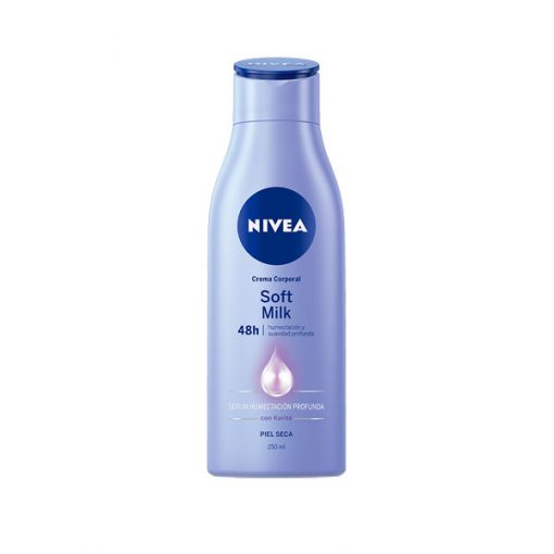 Crema corporal Nivea  Soft Milk