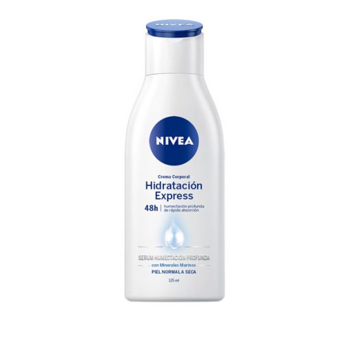 Crema corporal Nivea  Hidratación Express