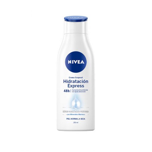Crema corporal Nivea  Hidratación Express