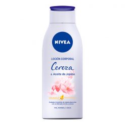 Loción corporal Nivea  Cereza & Aceite de Jojoba