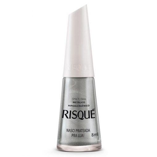 Esmalte Risqué  Nasci Prateada Pra Lua!