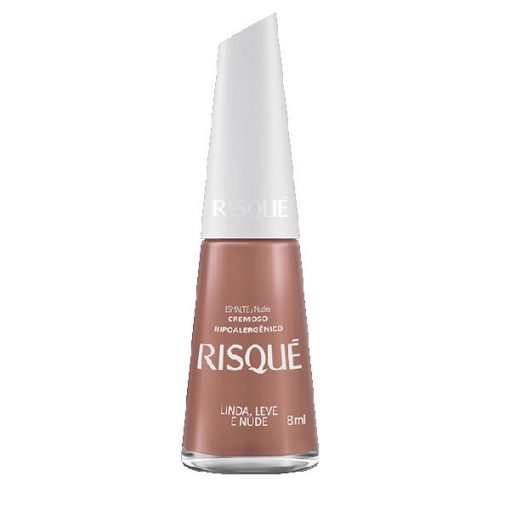 Esmalte Risqué  Linda, Leve e Nude
