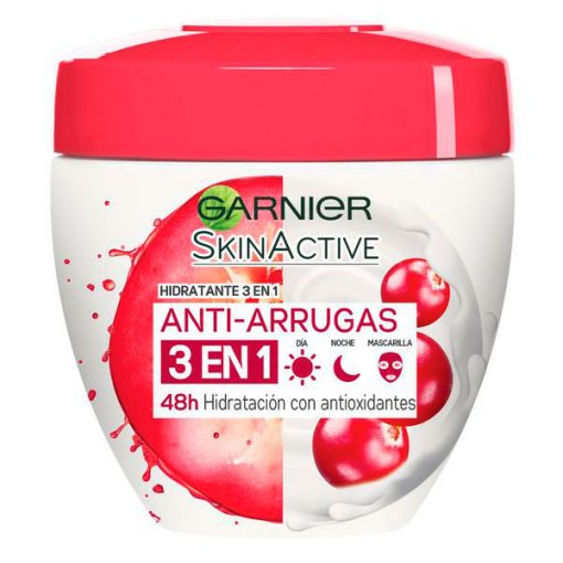 Crema hidratante Garnier Skin Active  Anti-Arrugas 3 en 1