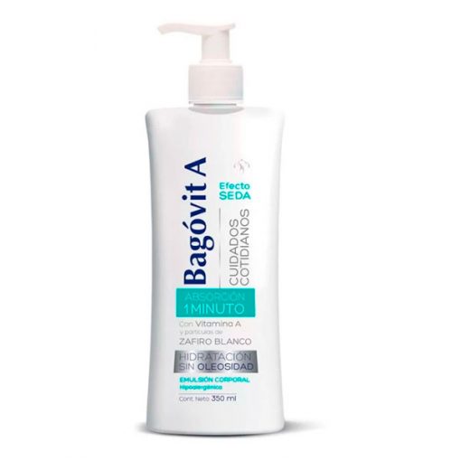 Emulsión corporal Bagóvit A Efecto Seda