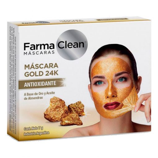 Máscara Farmaclean  Gold 24K