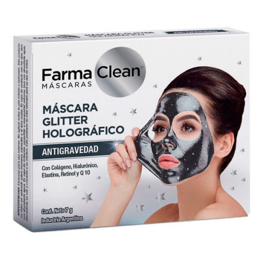 Máscara Farmaclean  Glitter Holográfico
