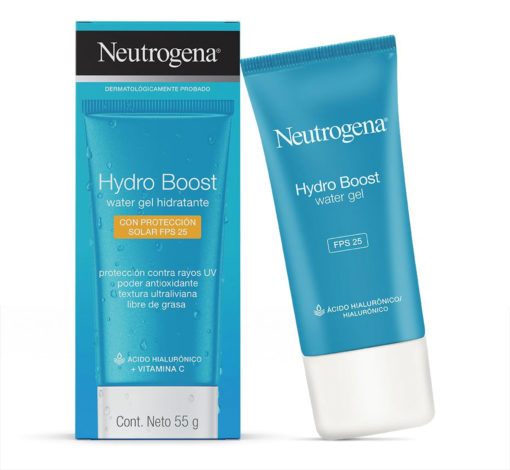 Gel hidratante Neutrogena Hydro Boost Water Gel FPS 25