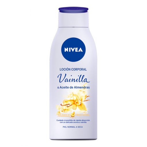 Loción corporal Nivea  Vainilla & Aceite de Almendras