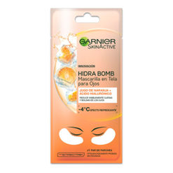 Mascarilla para ojos Garnier Skin Active Hidra Bomb Jugo de Naranja