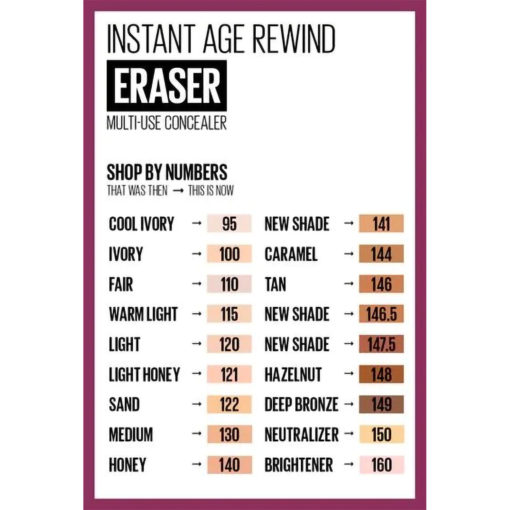 Corrector Maybelline Instant Age Rewind Eraser  110 - Fair - Imagen 4