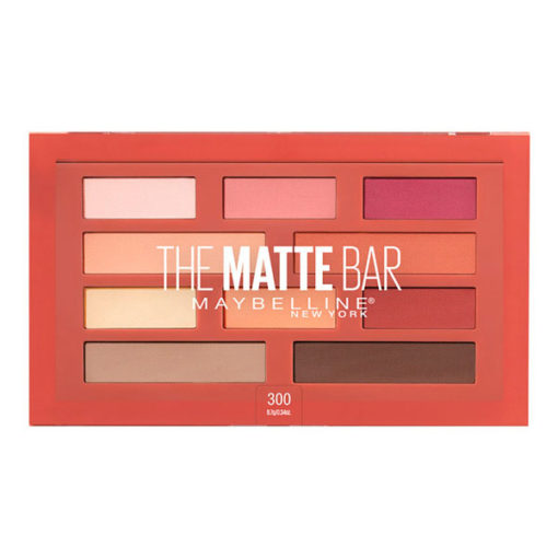 Sombras Maybelline Eye Shadow Palette The Matte Bar
