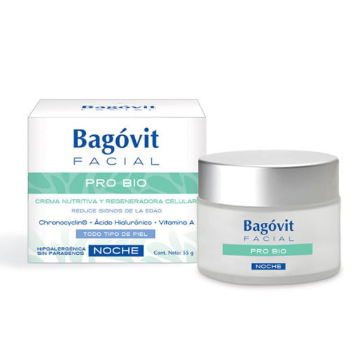 Crema Bagóvit Pro Bio Noche Todo Tipo de Piel