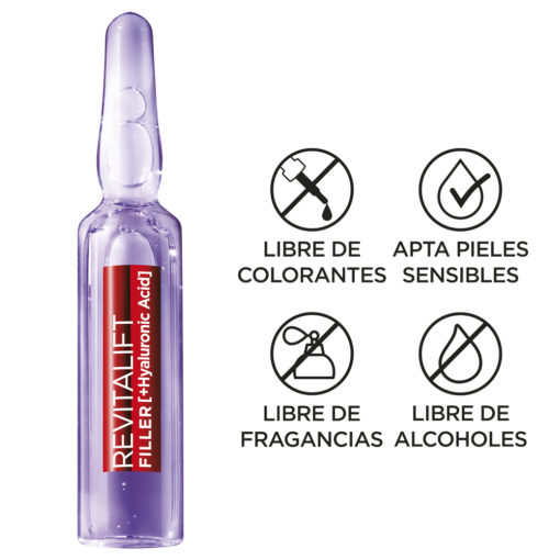 Ampolla  L´oreal Paris Revitalift Acido Hialuronico - Imagen 4