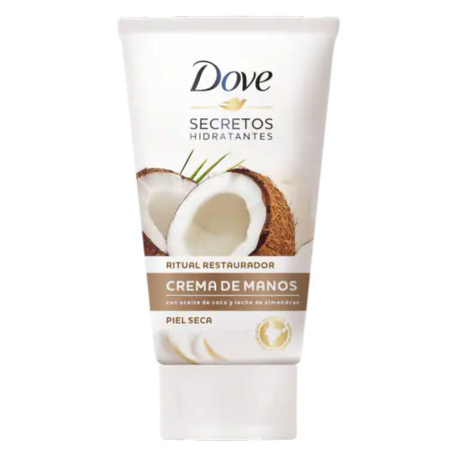 Crema para Manos Dove Ritual Restaurador Coco y Almendra