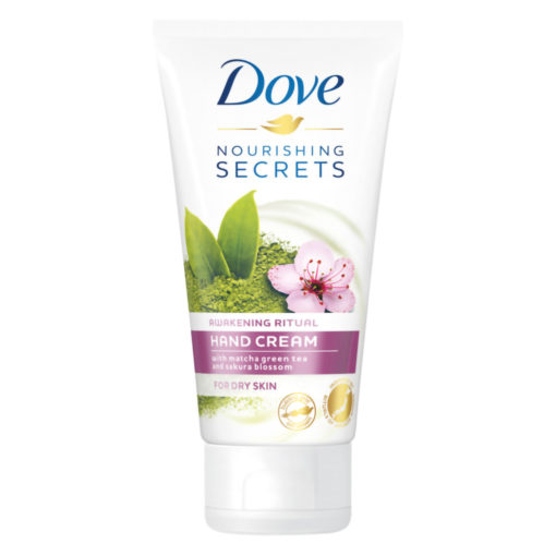 Crema para Manos Dove Ritual Energizante Té verde Matcha y Flor de Sakura