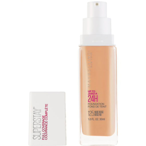 Base Liquida Maybelline SUPERSTAY 24HS FULL COVERAGE Nude Beige - Imagen 2